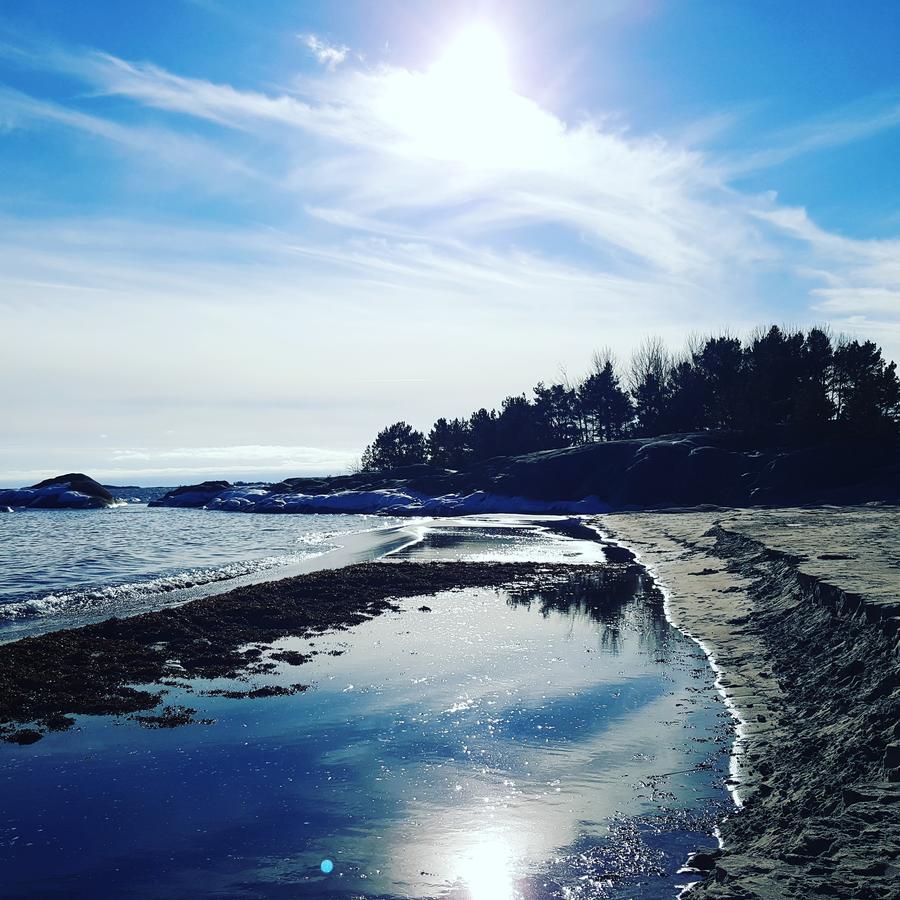 Missionshuset Bed & Breakfast Sandhamn Exterior foto